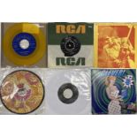 MIXED 7" RARITIES (MAINLY COLOURED VINYL/PIC DISCS)