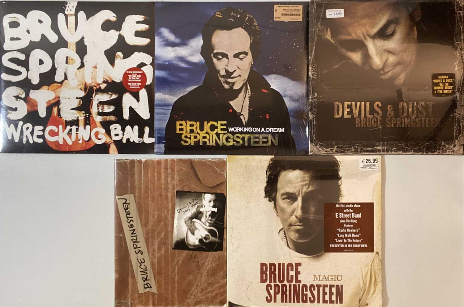 Bruce Springsteen - Modern 00s Sealed LPs + Tour Programme