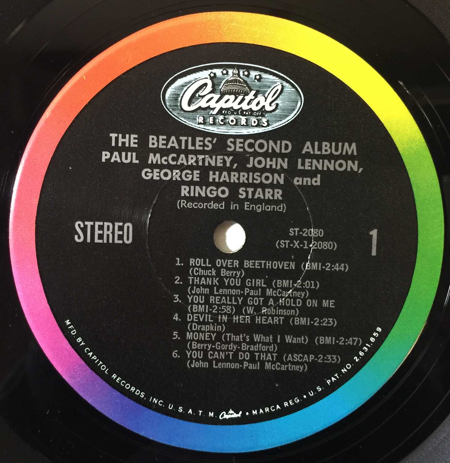 THE BEATLES - SECOND ALBUM & VI LPs (ORIGINAL US STEREO PRESSINGS - SUPERB COPIES) - Image 4 of 4