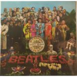 THE BEATLES - SGT. PEPPER'S LONELY HEARTS CLUB BAND LP (ORIGINAL UK STEREO COPY - PCS 7027)