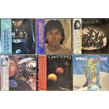 PAUL McCARTNEY/WINGS - JAPANESE PRESSING LPs