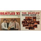 THE BEATLES - SECOND ALBUM & VI LPs (ORIGINAL US STEREO PRESSINGS - SUPERB COPIES)