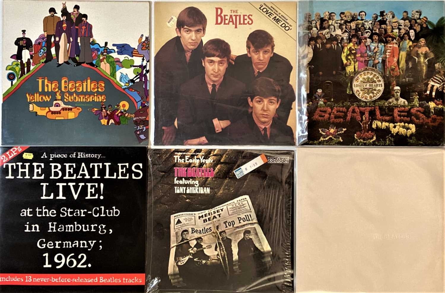 THE BEATLES - LPs (REISSUES/LATER TITLES)