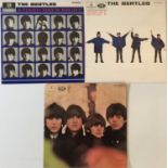 THE BEATLES - A HARD DAY'S NIGHT/BEATLES FOR SALE/HELP - UK ORIGINAL MONO COPIES