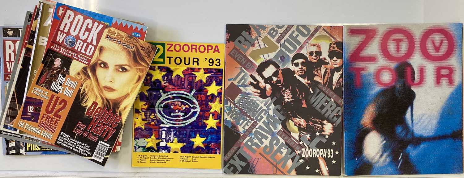 U2 ZOOROPA CLOTHING AND MEMORABILIA INC FLY GLASSES. - Image 7 of 7