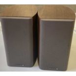 WHARFEDALE DIAMOND D9.1 BOOKSHELF SPEAKERS.