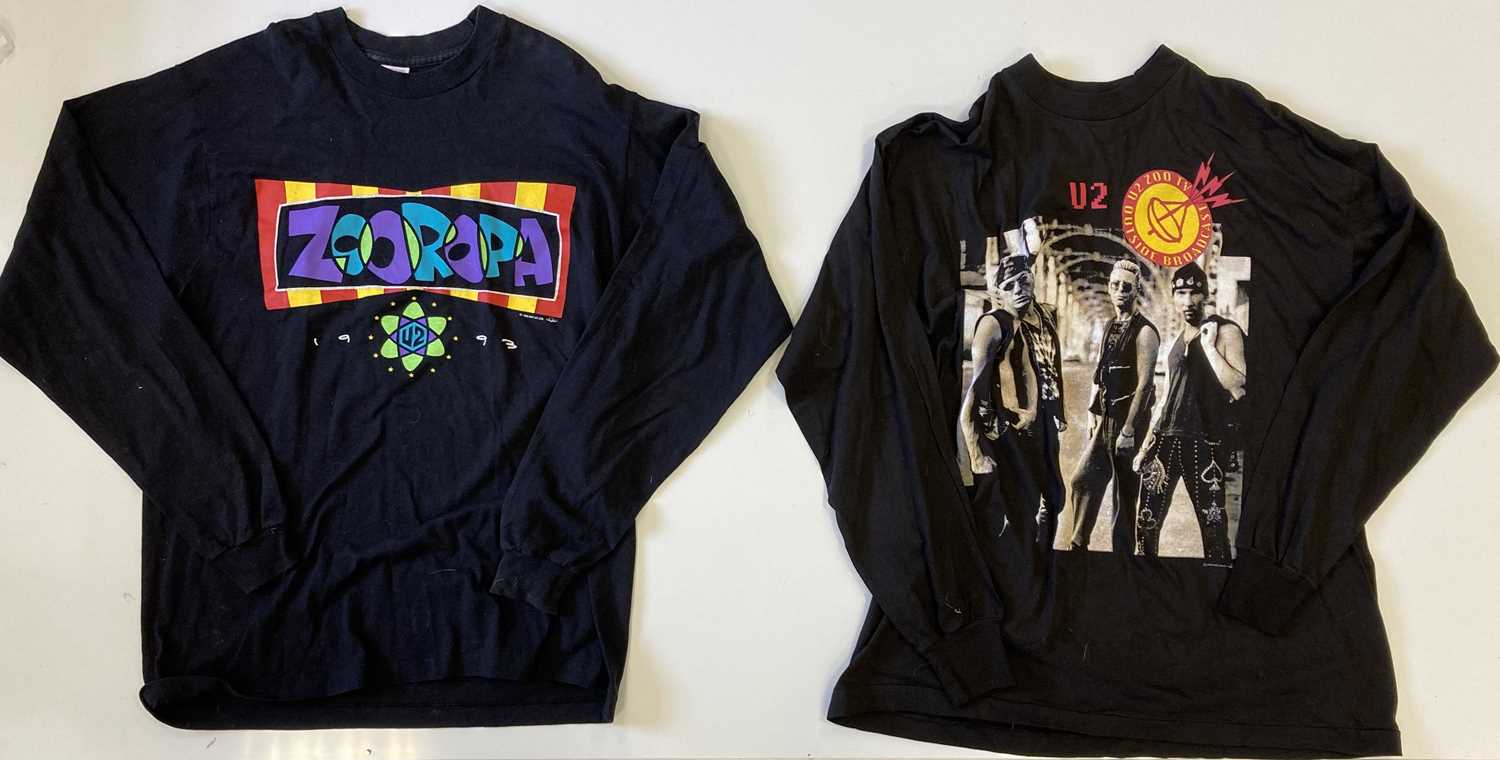 U2 ZOOROPA CLOTHING AND MEMORABILIA INC FLY GLASSES.