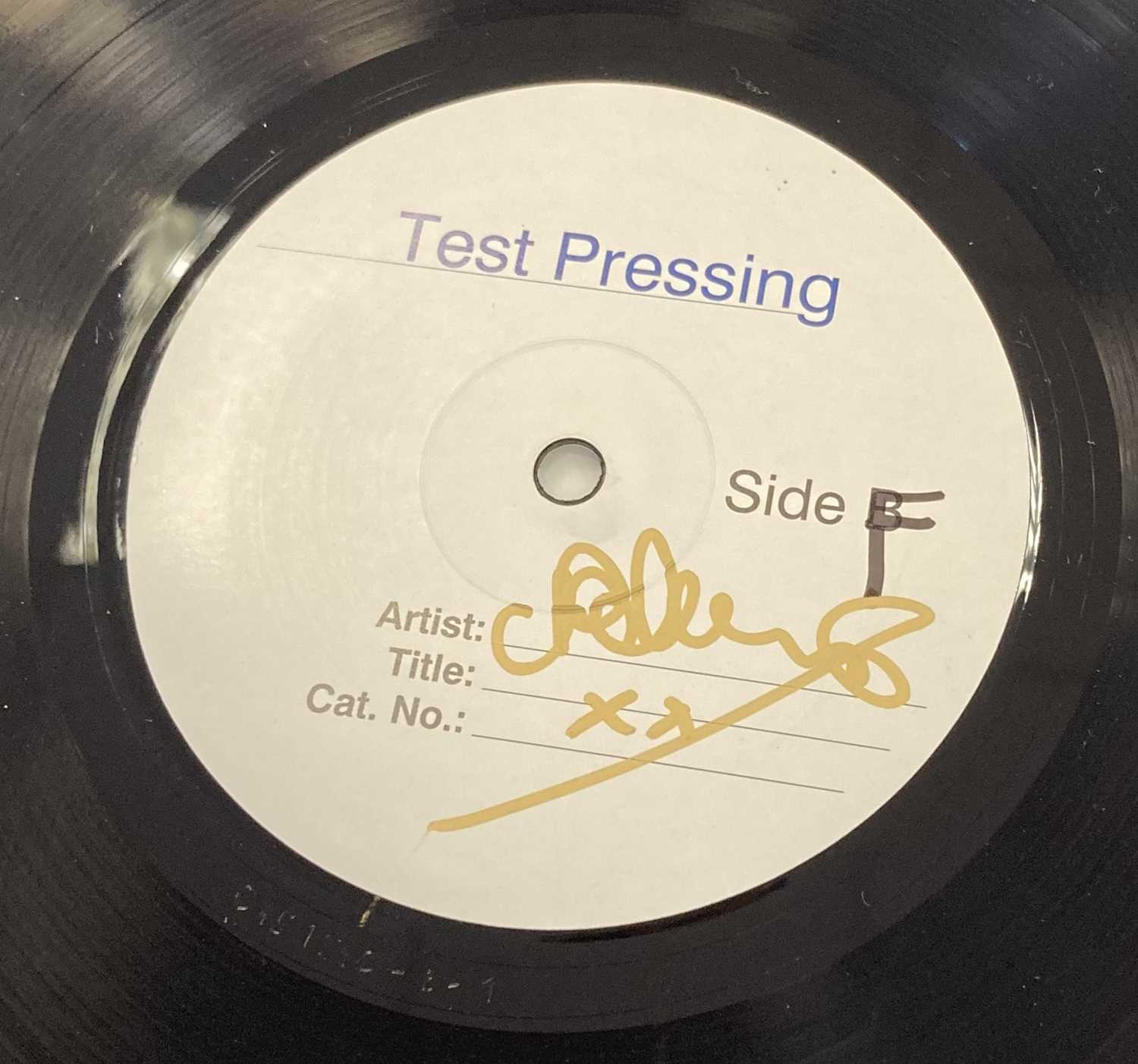 NENEH CHERRY SIGNED WHITE LABEL TEST PRESSING. - Image 2 of 2