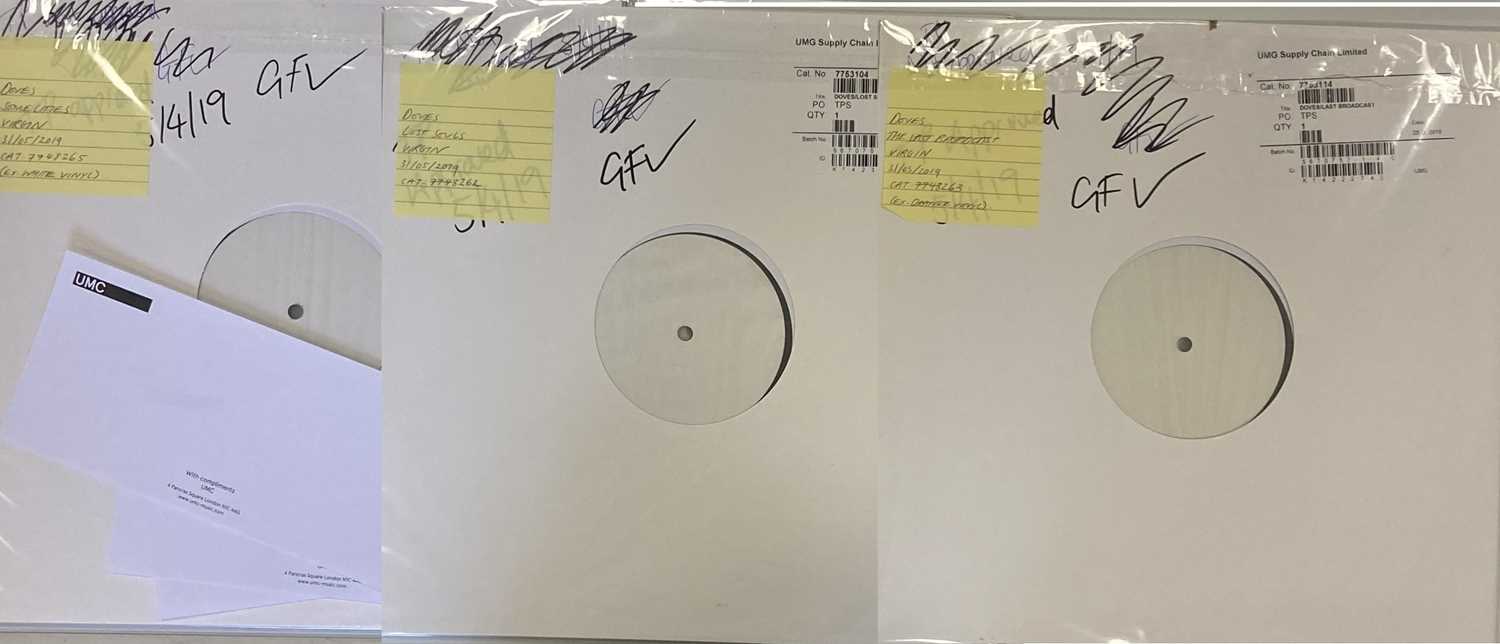 DOVES - WHITE LABEL TEST PRESSING LPs (2020 RELEASES).