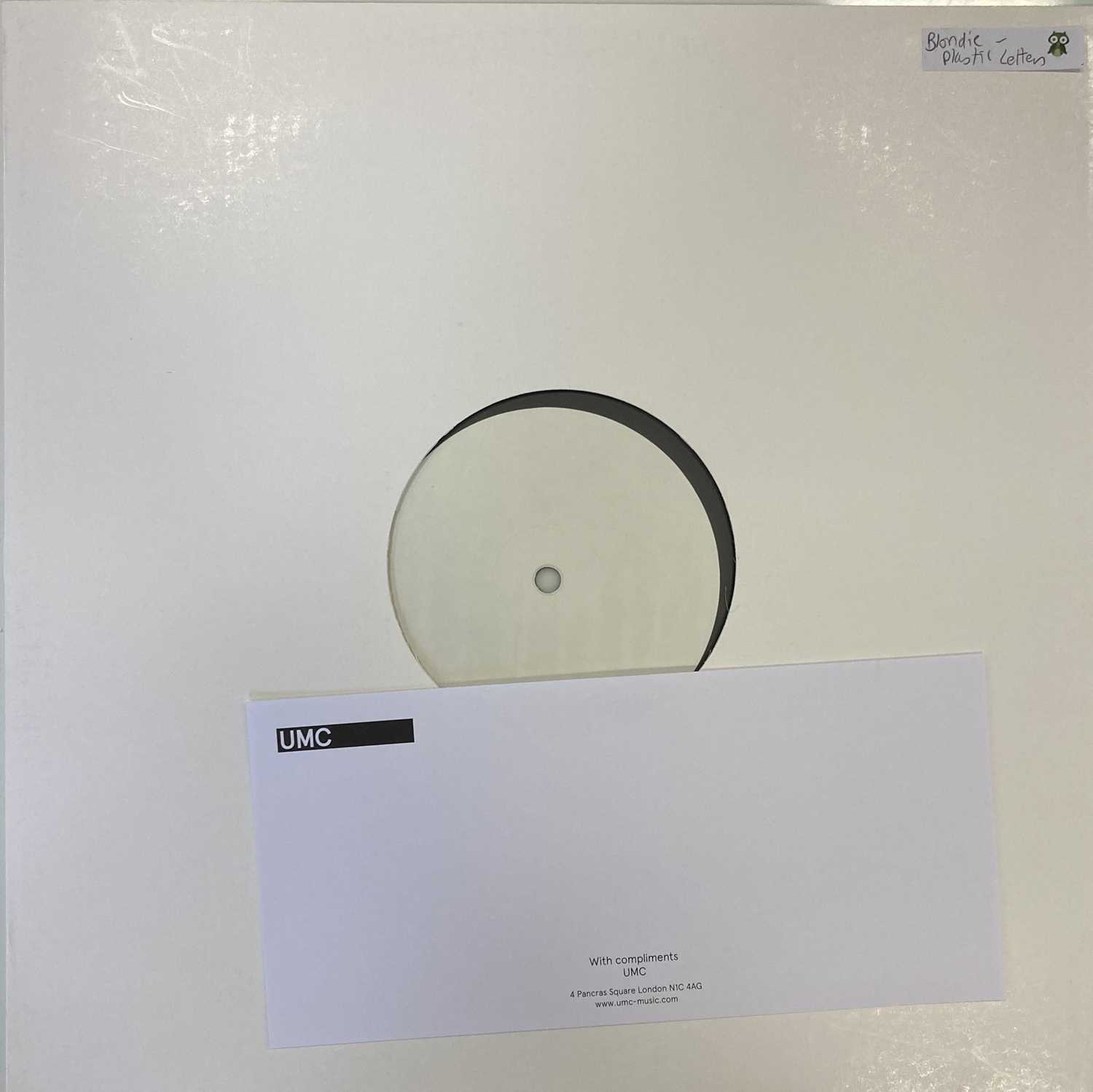 BLONDIE - PLASTIC LETTERS LP (2016 WHITE LABEL TEST PRESSING)