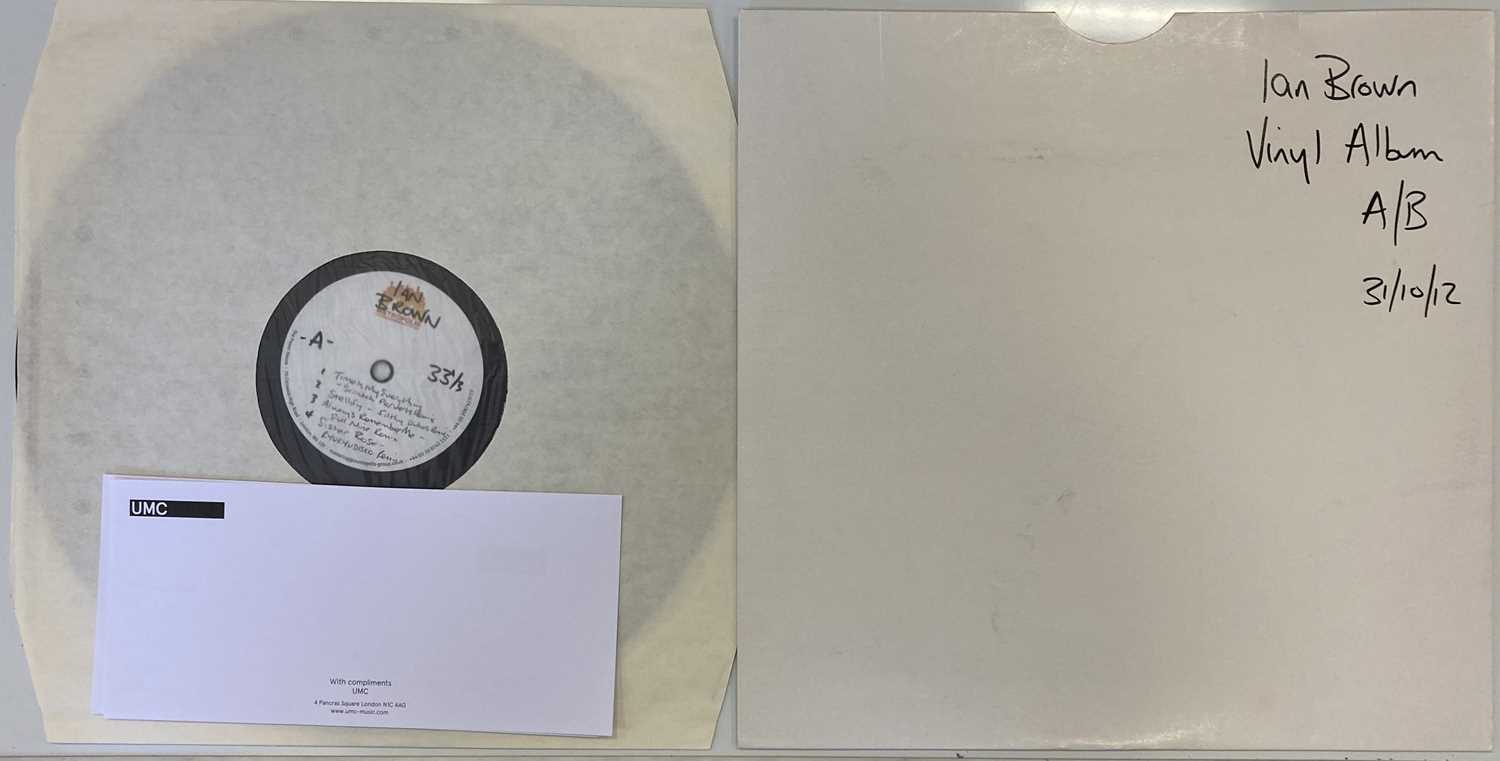 IAN BROWN - 'COLLECTED' ACETATE LP (FICTION 2012 RELEASE)