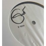 ERIC CLAPTON SIGNED WHITE LABEL TEST PRESSING.