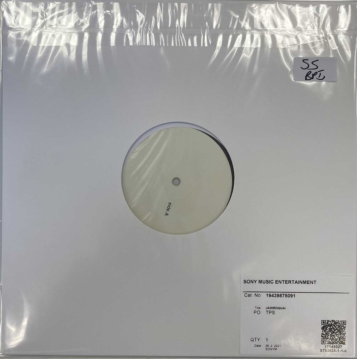 JAMIROQUAI - EVERYBODY'S GOING TO THE MOON/DEEPER UNDERGROUND 12" (2021 RSD WHITE LABEL TEST PRESSIN