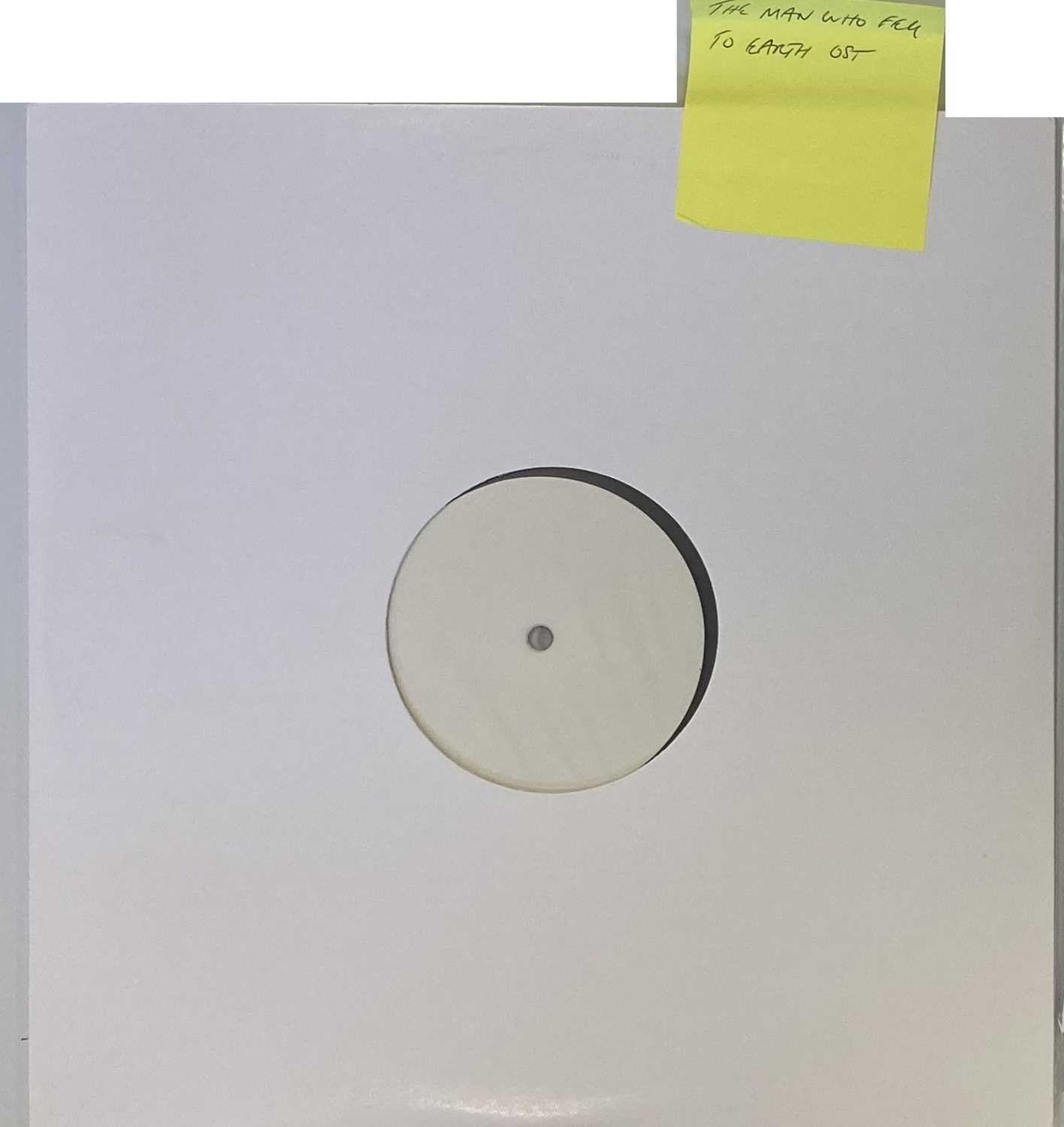 THE MAN WHO FELL TO EARTH SOUNDTRACK WHITE LABEL TEST PRESSING