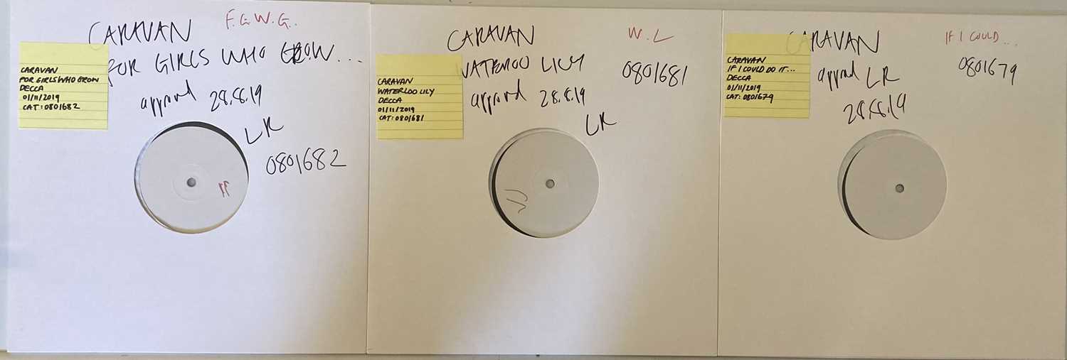 CARAVAN - WHITE LABEL TEST PRESSINGS.