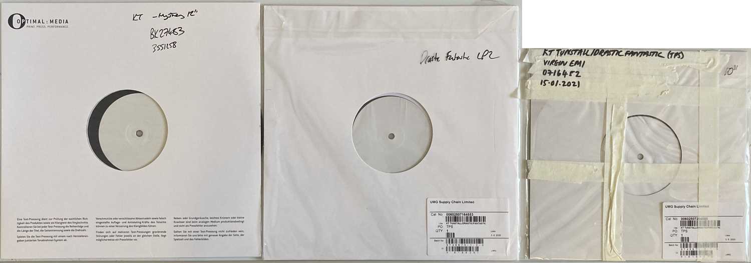 KT TUNSTALL - WHITE LABEL TEST PRESSINGS.