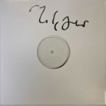 MARK KNOPFLER SIGNED WHITE LABEL TEST PRESSING.