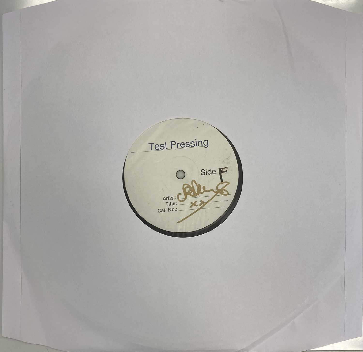 NENEH CHERRY SIGNED WHITE LABEL TEST PRESSING.