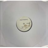 NENEH CHERRY SIGNED WHITE LABEL TEST PRESSING.