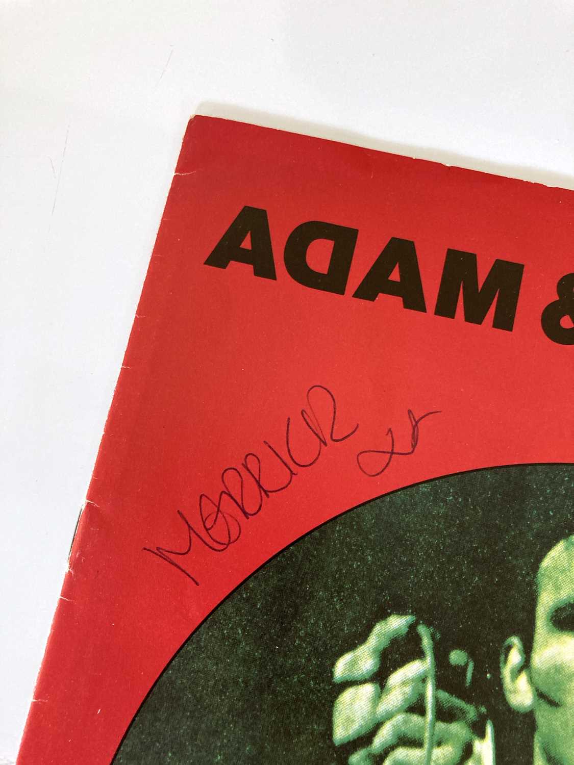 ADAM AND THE ANTS SIGNED LP AND CATALOGUE. - Image 9 of 10