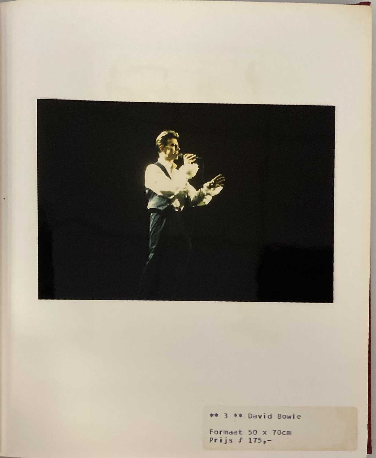 DAVID BOWIE - THE VOYEUR FANZINE CORRESPONDENCE. - Image 6 of 10