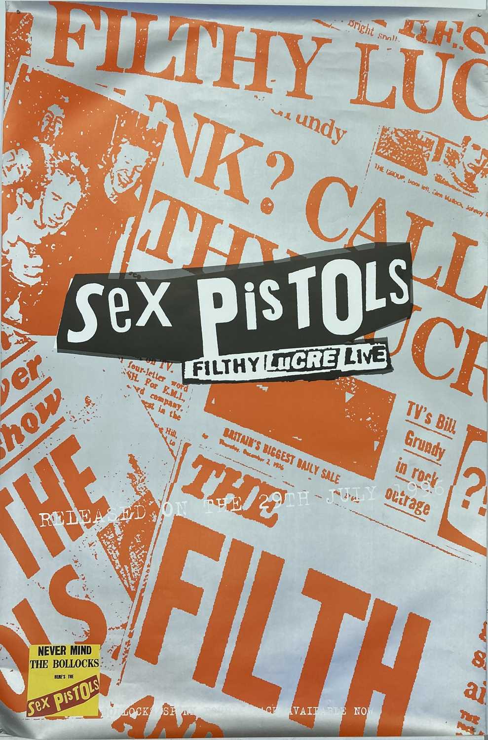 SEX PISTOLS BILLBOARD POSTERS. - Image 5 of 5