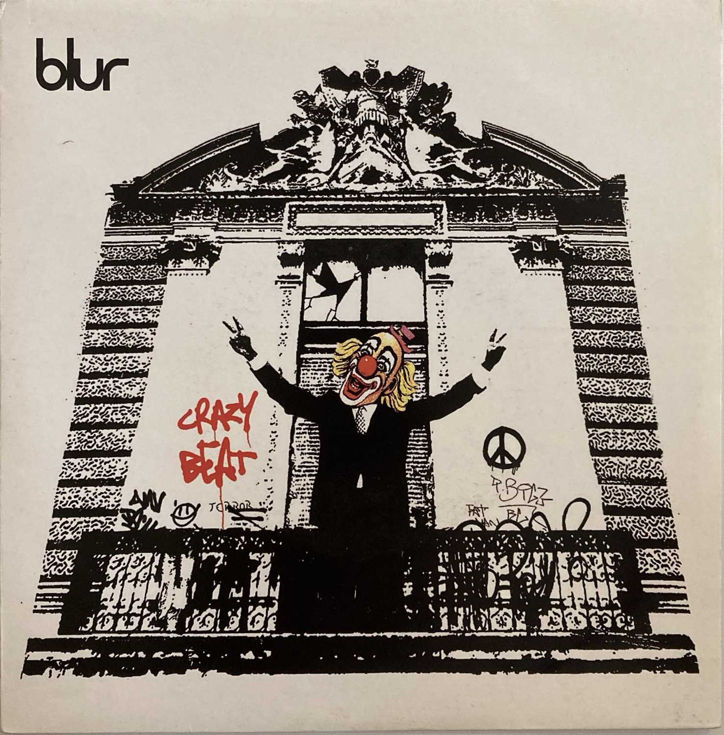 BLUR - CRAZY BEAT 7" (ORIGINAL UK BANKSY DESIGNED SLEEVE - PARLOPHONE R 6610)