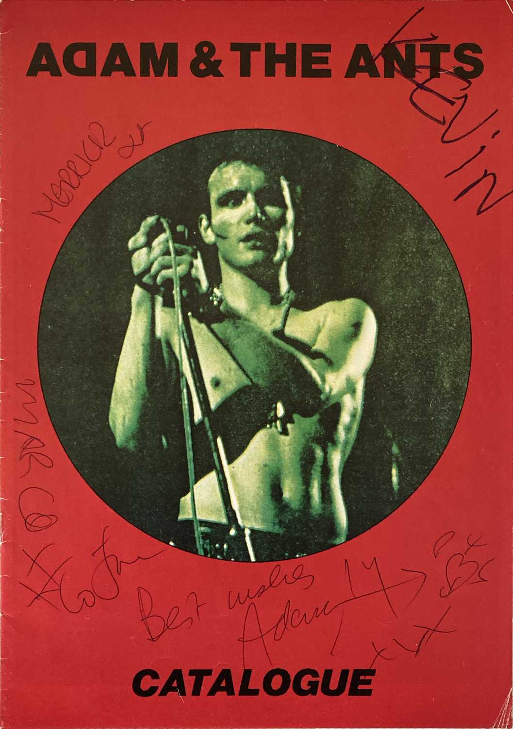 ADAM AND THE ANTS SIGNED LP AND CATALOGUE. - Image 6 of 10