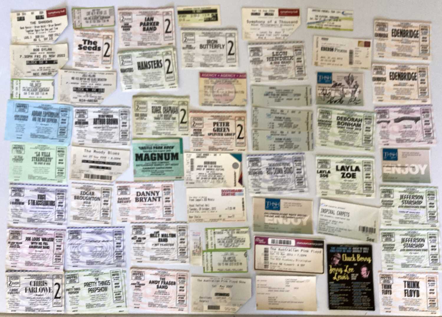 00s CONCERT TICKET ARCHIVE - SOME SIGNED. - Image 7 of 8