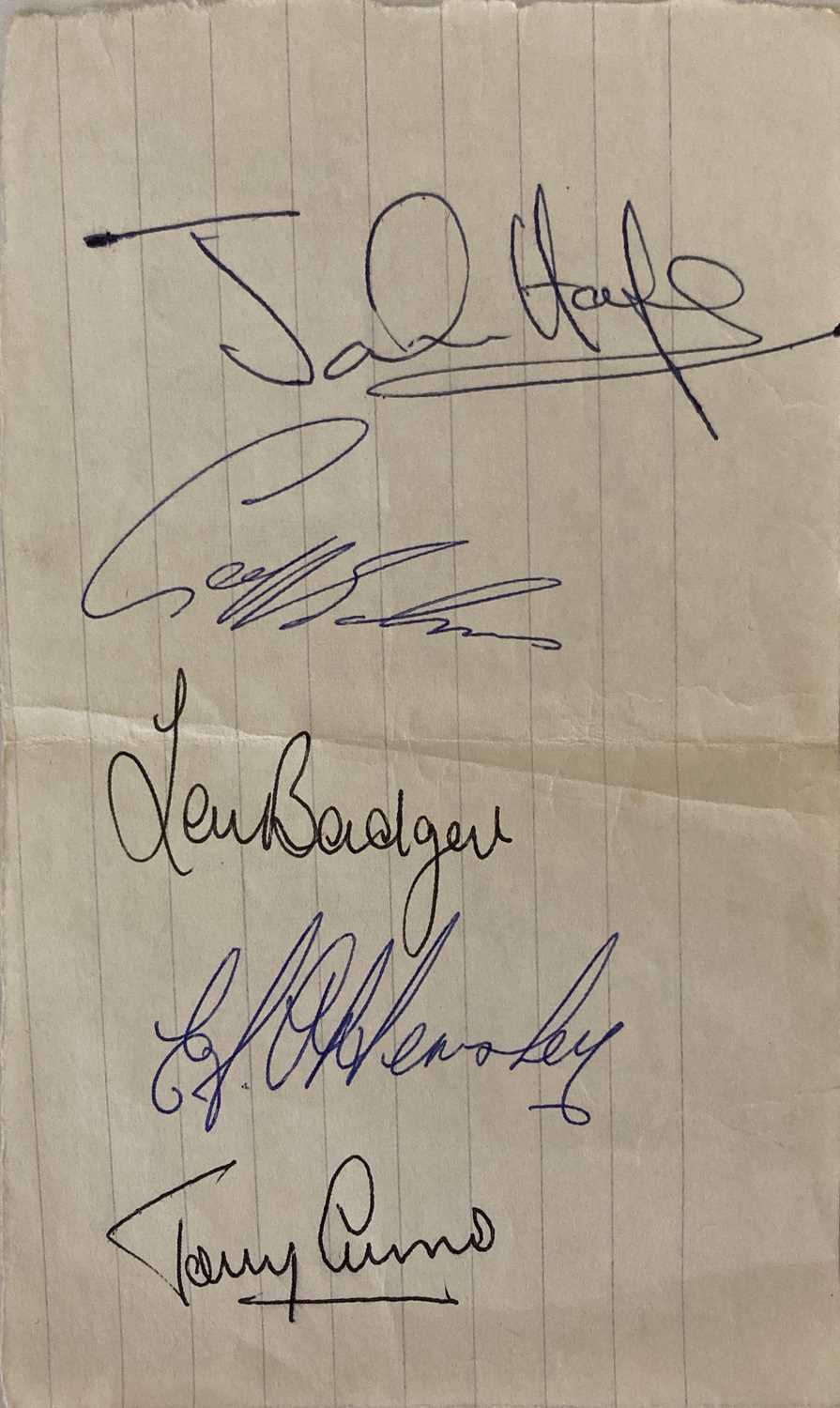 1970S AUTOGRAPHS - RAPLH MCTELL / PATTO / ENO ETC. - Image 2 of 13