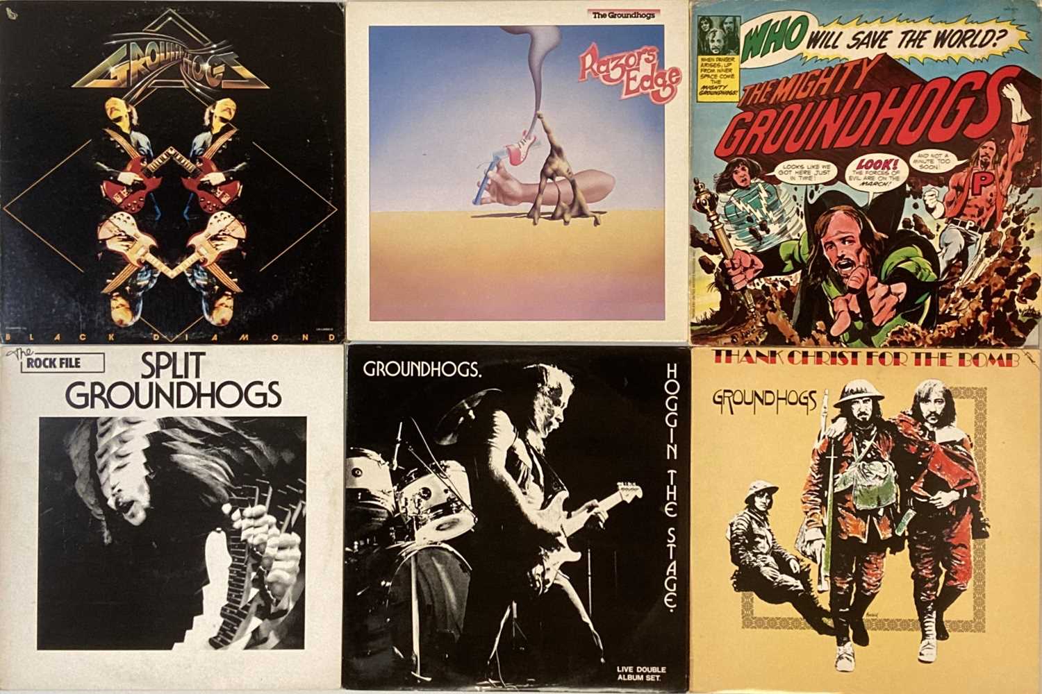 CLASSIC/ BLUES ROCK - LPs