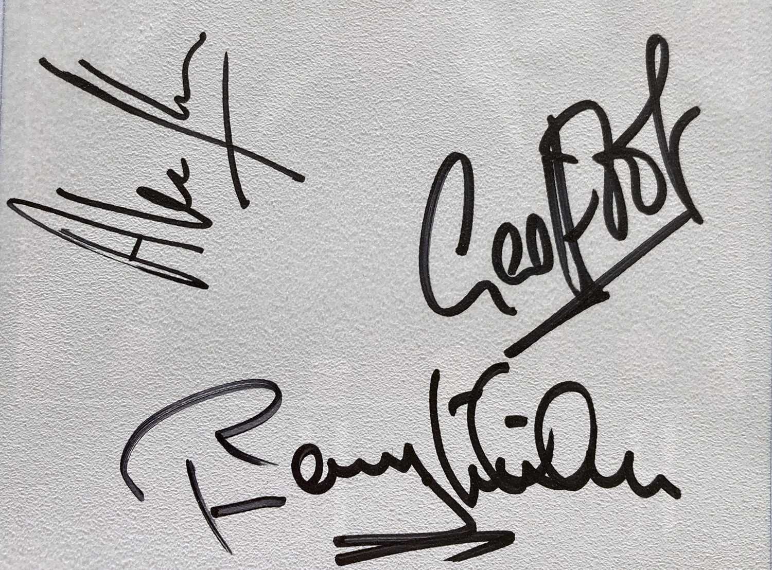 1960S STARS AUTOGRAPHS, - Image 5 of 9