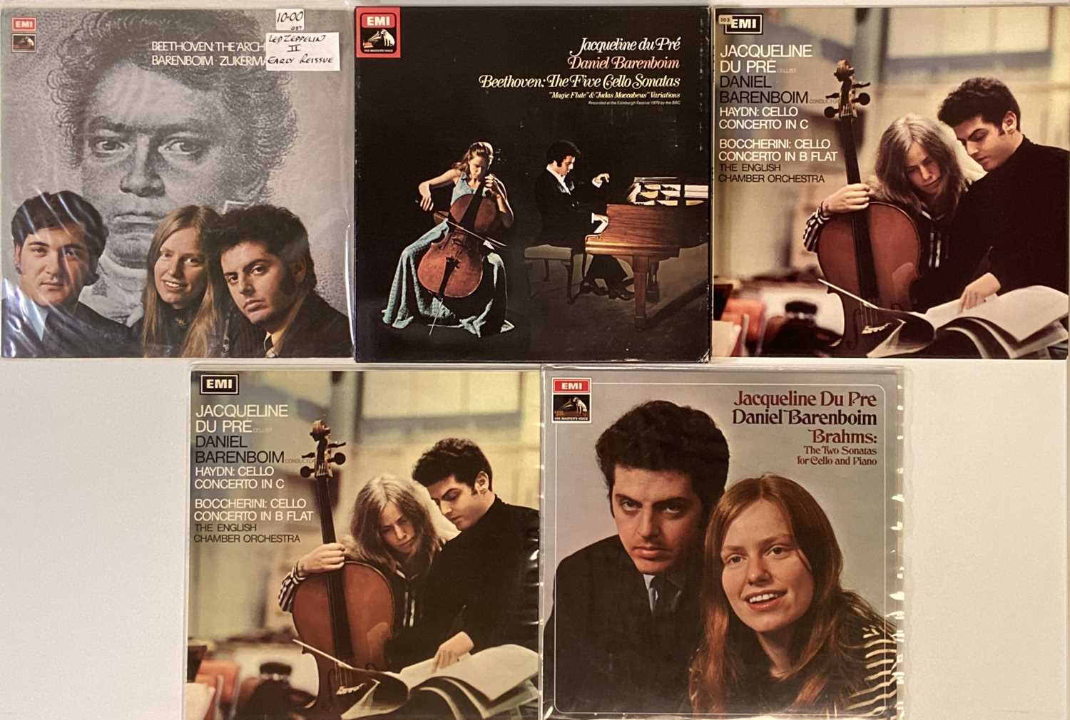 JACQUELINE DU PRE - CLASSICAL LP RARITIES