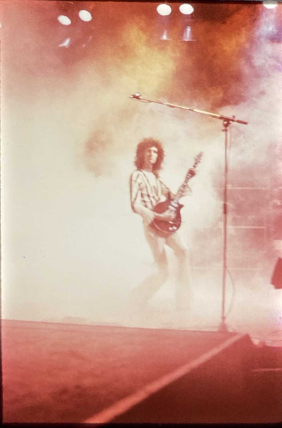 QUEEN 1970S CONCERT PHOTOS - TRANSPARENCIES. - Image 8 of 9