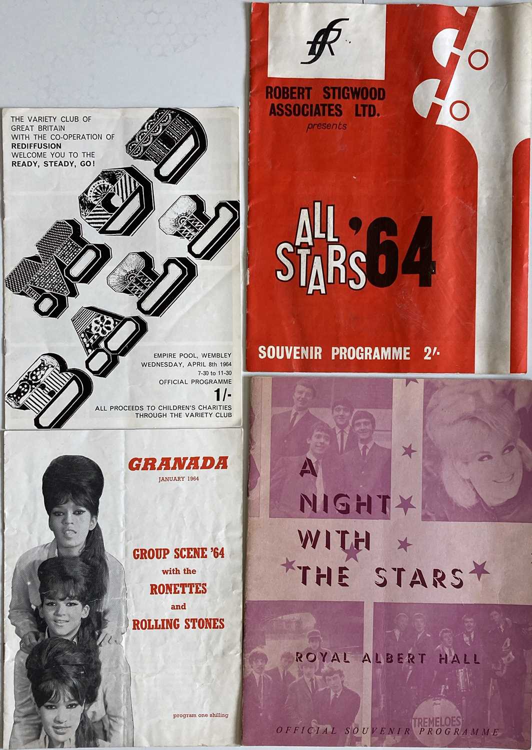 ROLLING STONES PROGRAMMES - 1964.