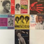 FEMALE SOUL/BLUES/R&B - 60s EU & OVERSEAS EP/PICTURE SLEEVE 7" RARITIES