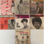 FEMALE SOUL/BLUES/R&B - 60s EU EP/PICTURE SLEEVE 7" RARITIES