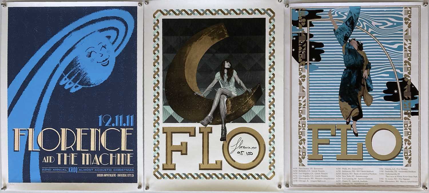 FLORENCE AND THE MACHINE LIMITED EDITION POSTERS.