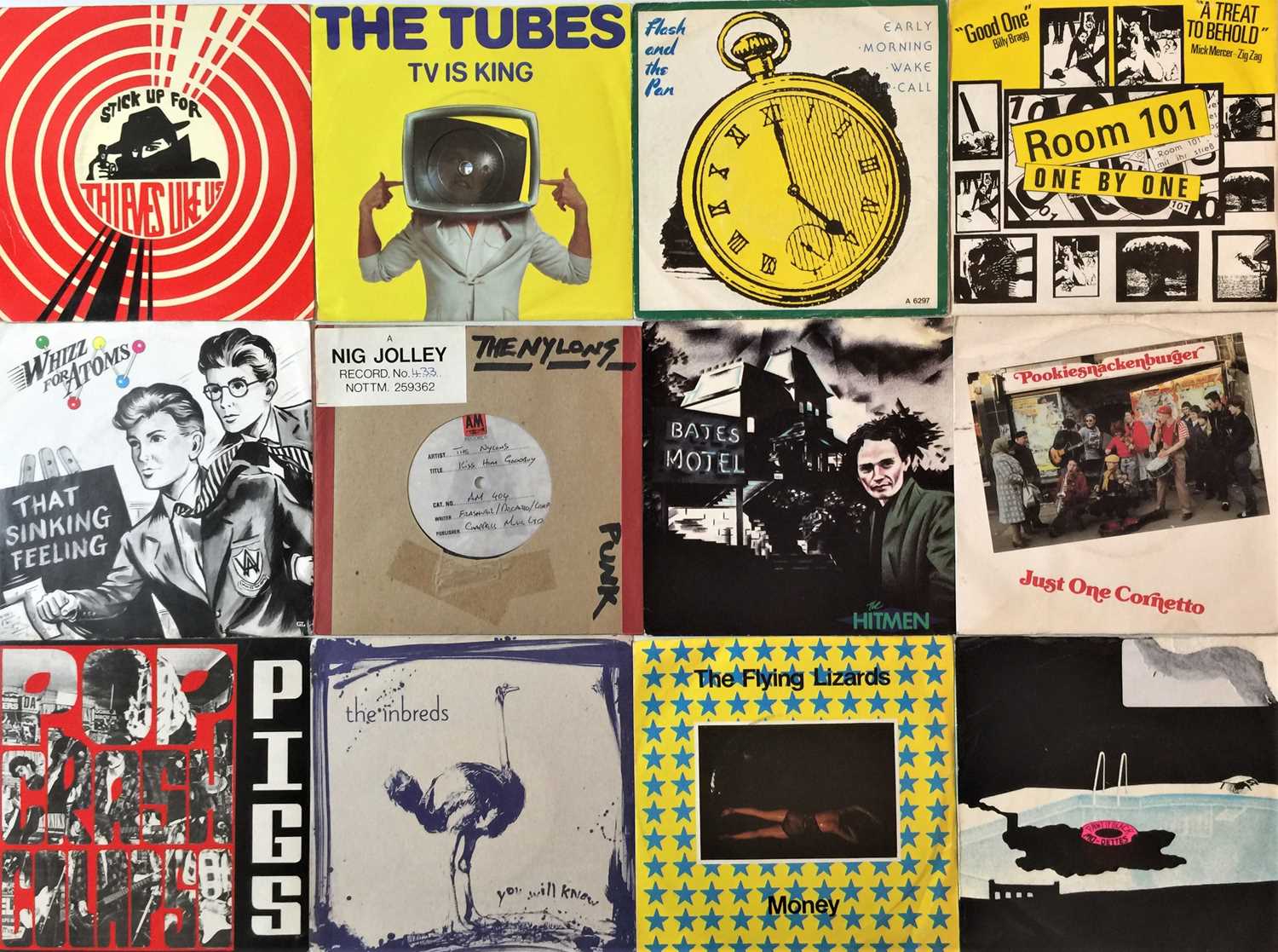 PUNK/NEW WAVE - 7" COLLECTION