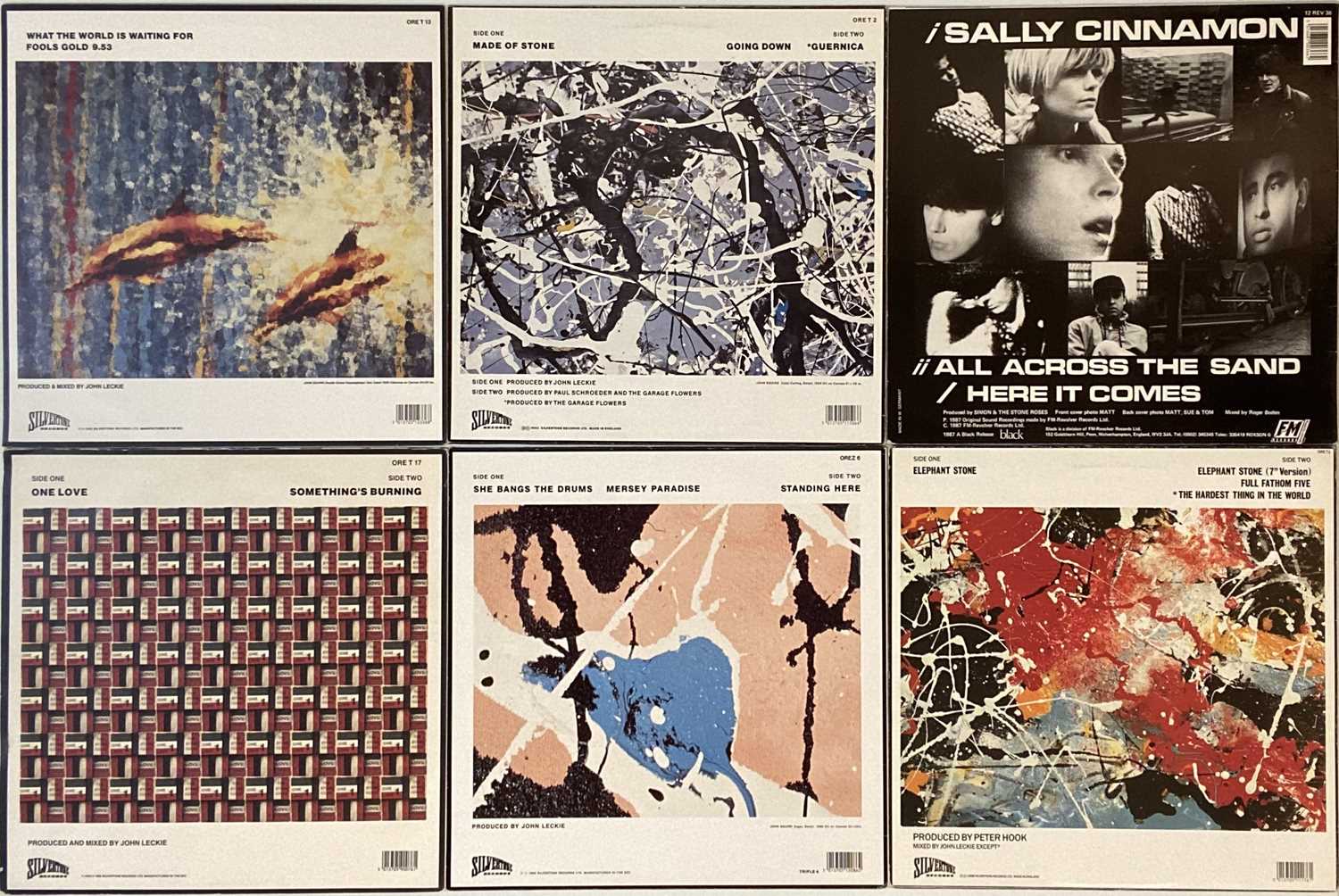 THE STONE ROSES - 12" SINGLES (ORIGINAL/EARLY UK COPIES WITH PRINTS INCLUDED) - Image 2 of 2