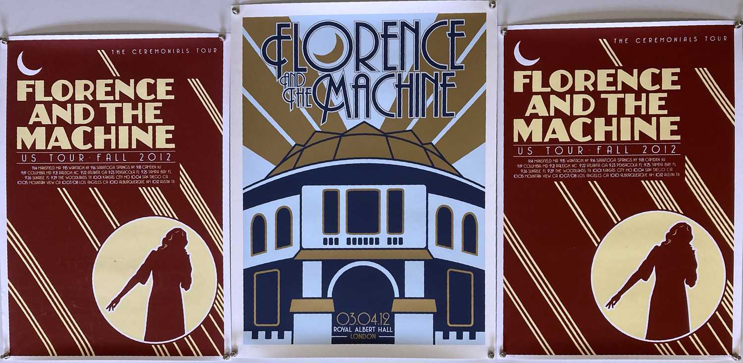 FLORENCE AND THE MACHINE LIMITED EDITION POSTERS. - Image 2 of 2