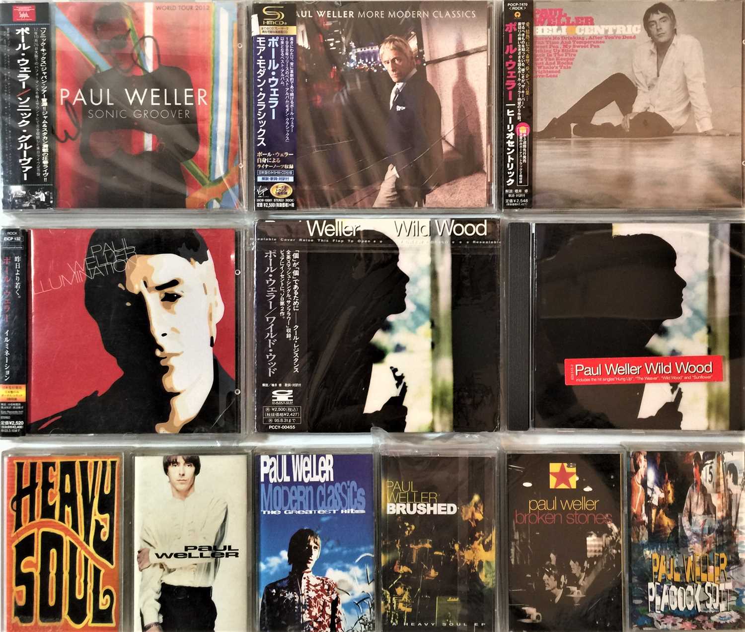 PAUL WELLER - CDS/ CASSETTES/ DVDS
