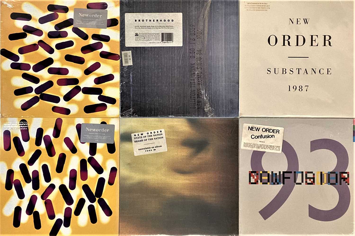 NEW ORDER - US LP/12" COLLECTION