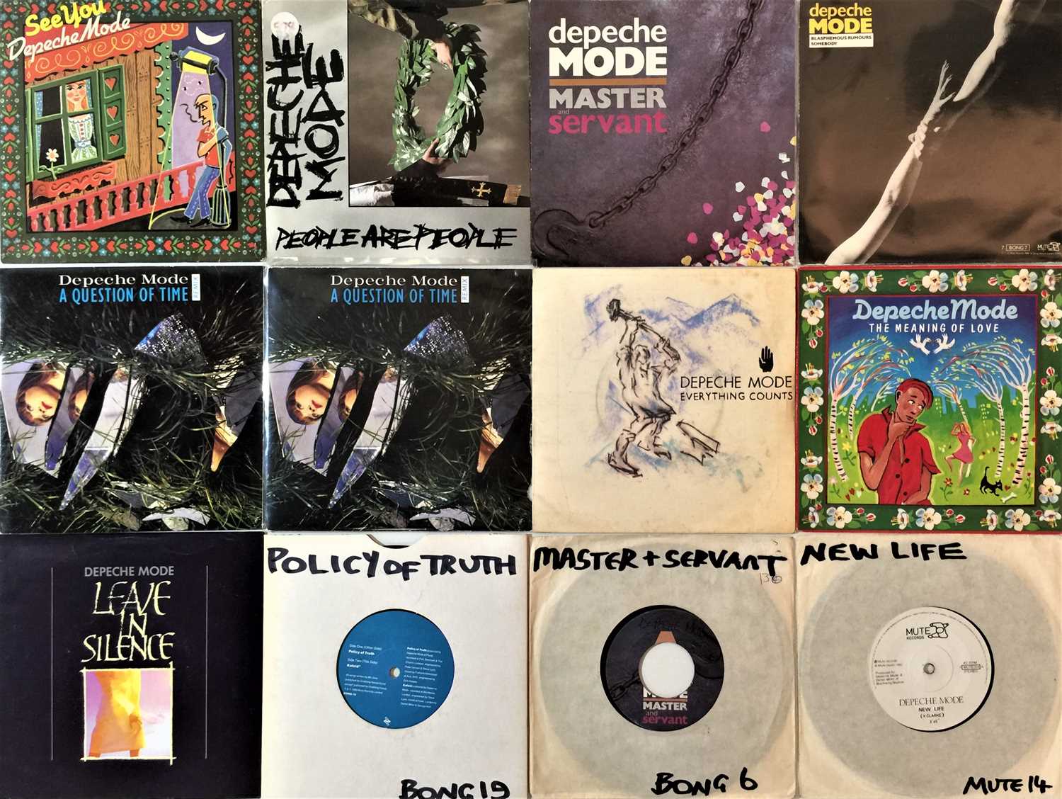 PUNK/NEW WAVE/MOD/INDIE - LP/7" COLLECTION - Image 3 of 5
