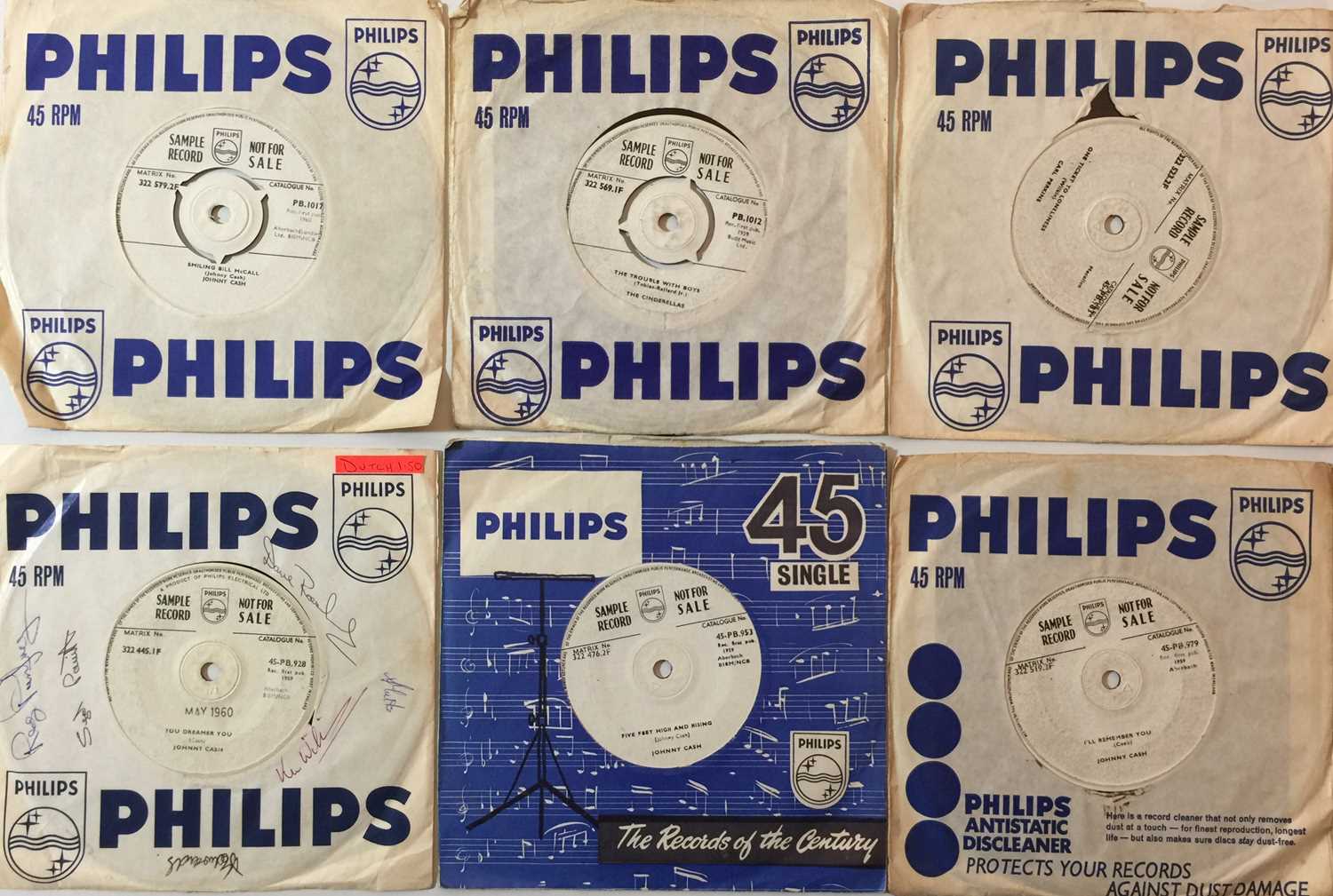 JOHNNY CASH - 7" PHILIPS DEMO RARITIES