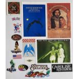 ISLAND RECORDS POSTERS / COLLECTABLE STICKERS.