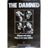 THE DAMNED ALBUM POSTER.