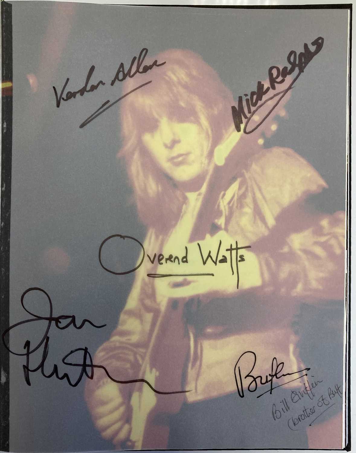 MOTT THE HOOPLE SIGNED LIMITED EDITION BOOK. - Image 3 of 8