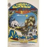 SIEGEL SCHWALL BAND ORIGINAL SAN FRANCISCO PSYCH POSTER.