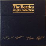 THE BEATLES - SINGLES COLLECTION (1982 'BLUE' BOX SET INCLUDING PICTURE DISC - BSC 1)